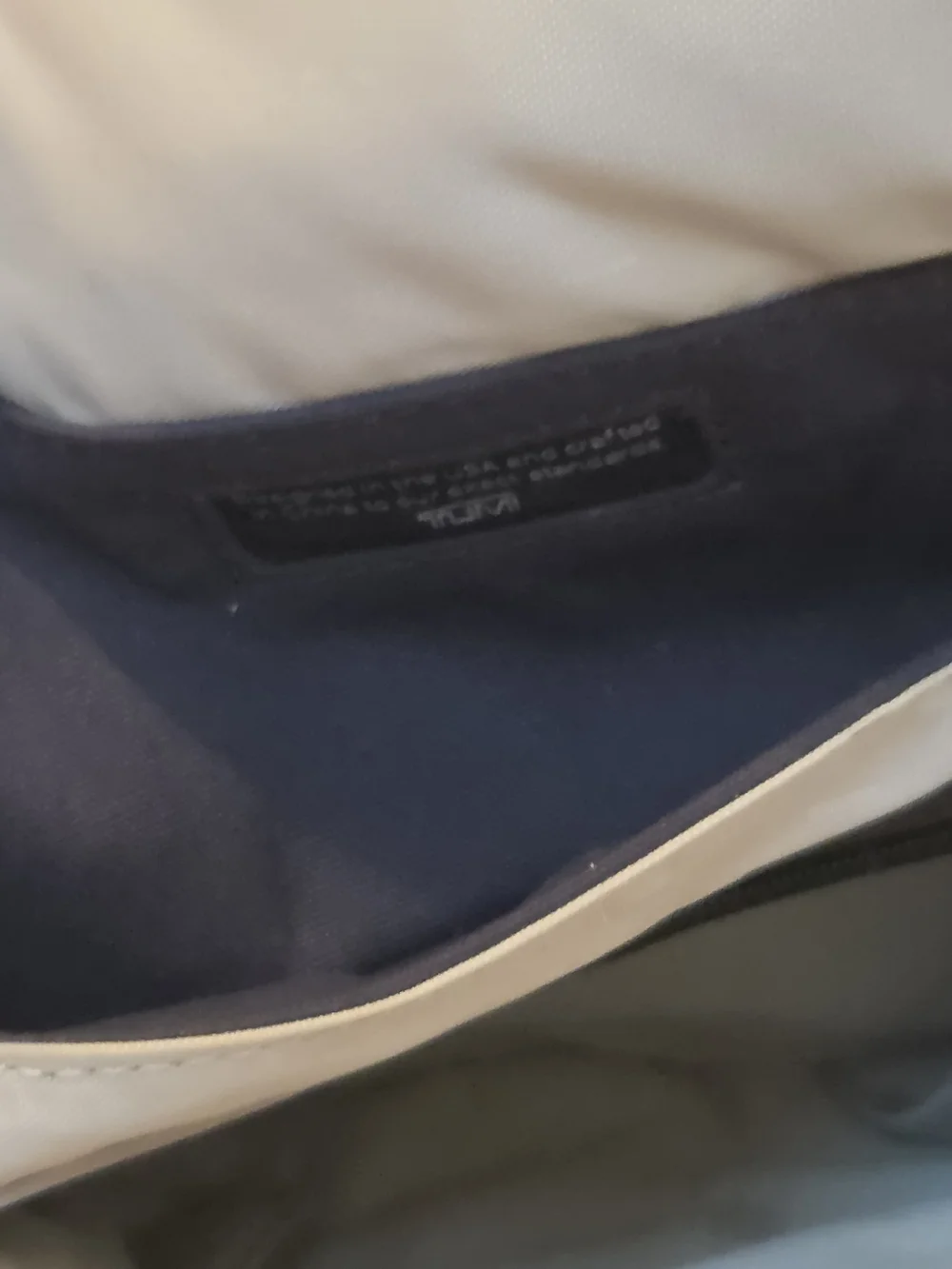 Tumi Waist  Belt Bag Perfect For Traveling Military Grade Thick Nylon Fabric